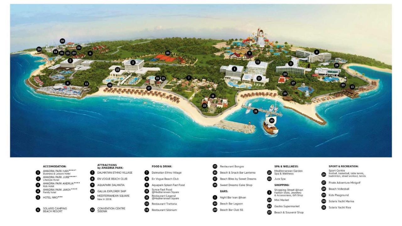 Amadria Park Family Hotel Jakov Šibenik Екстериор снимка